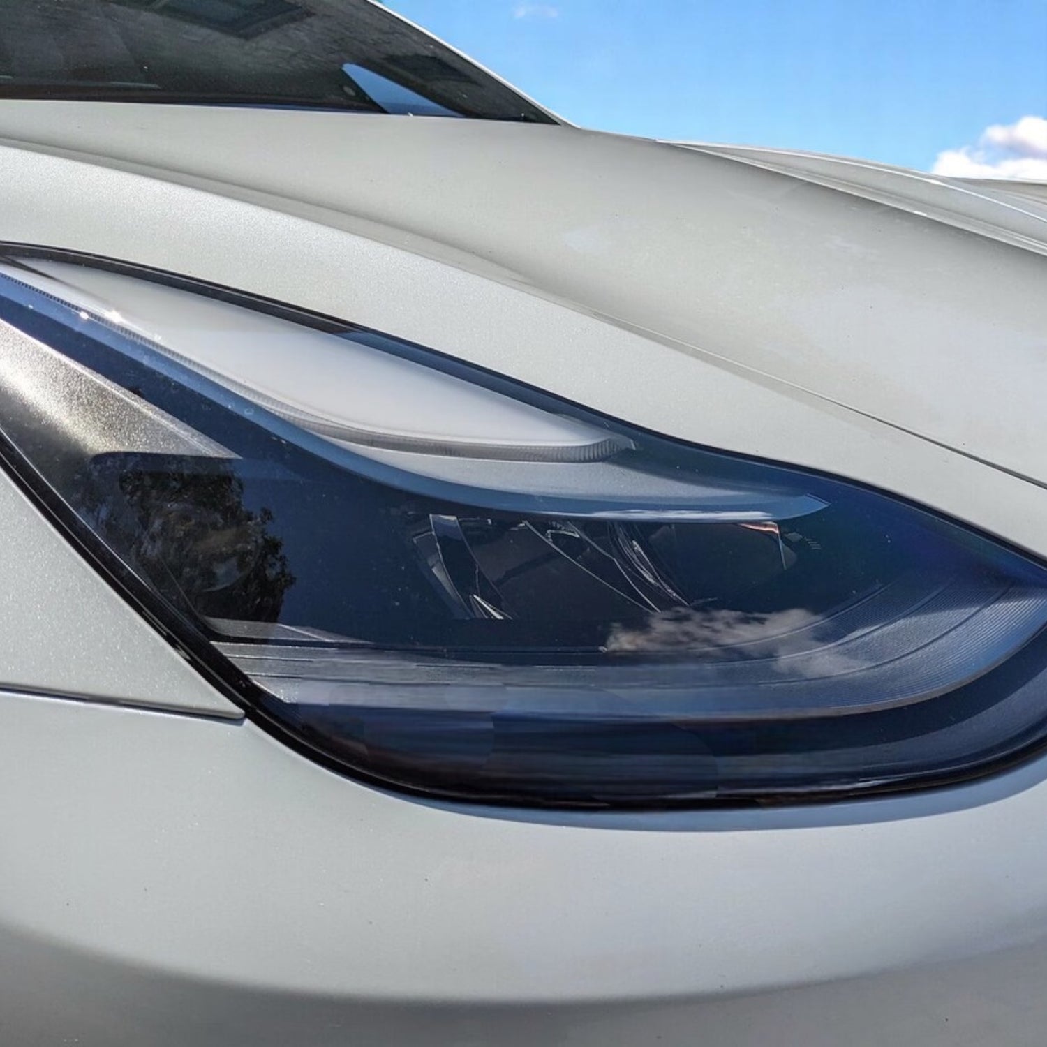 Beskyttelsesfolie til forlygter – Tesla Model 3 2024-