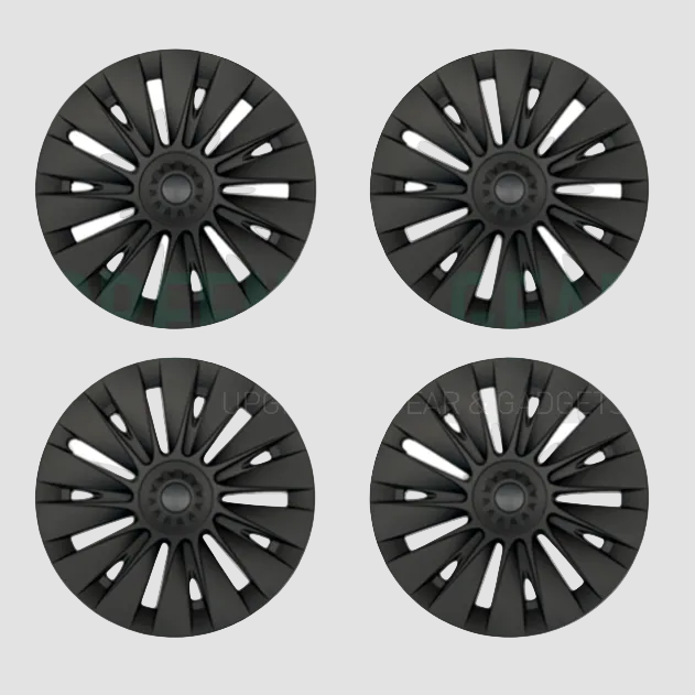 MV Straight hjulkapsler til Tesla Model Y, org. 19" standard fælge