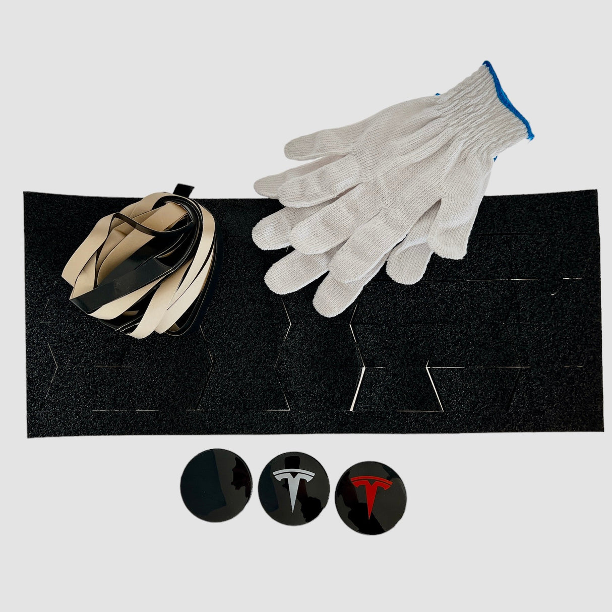 LUXE hjulkapsler til Tesla Model Y, org. 19″ standard fælge.