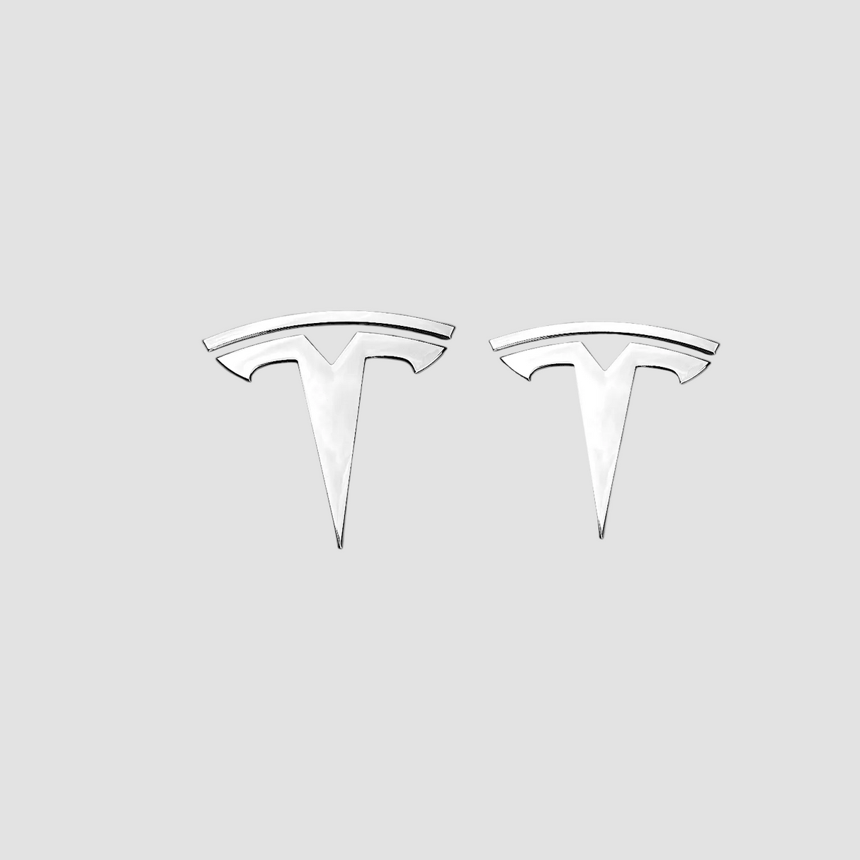 Emblemer i metal - passer til Tesla Model 3