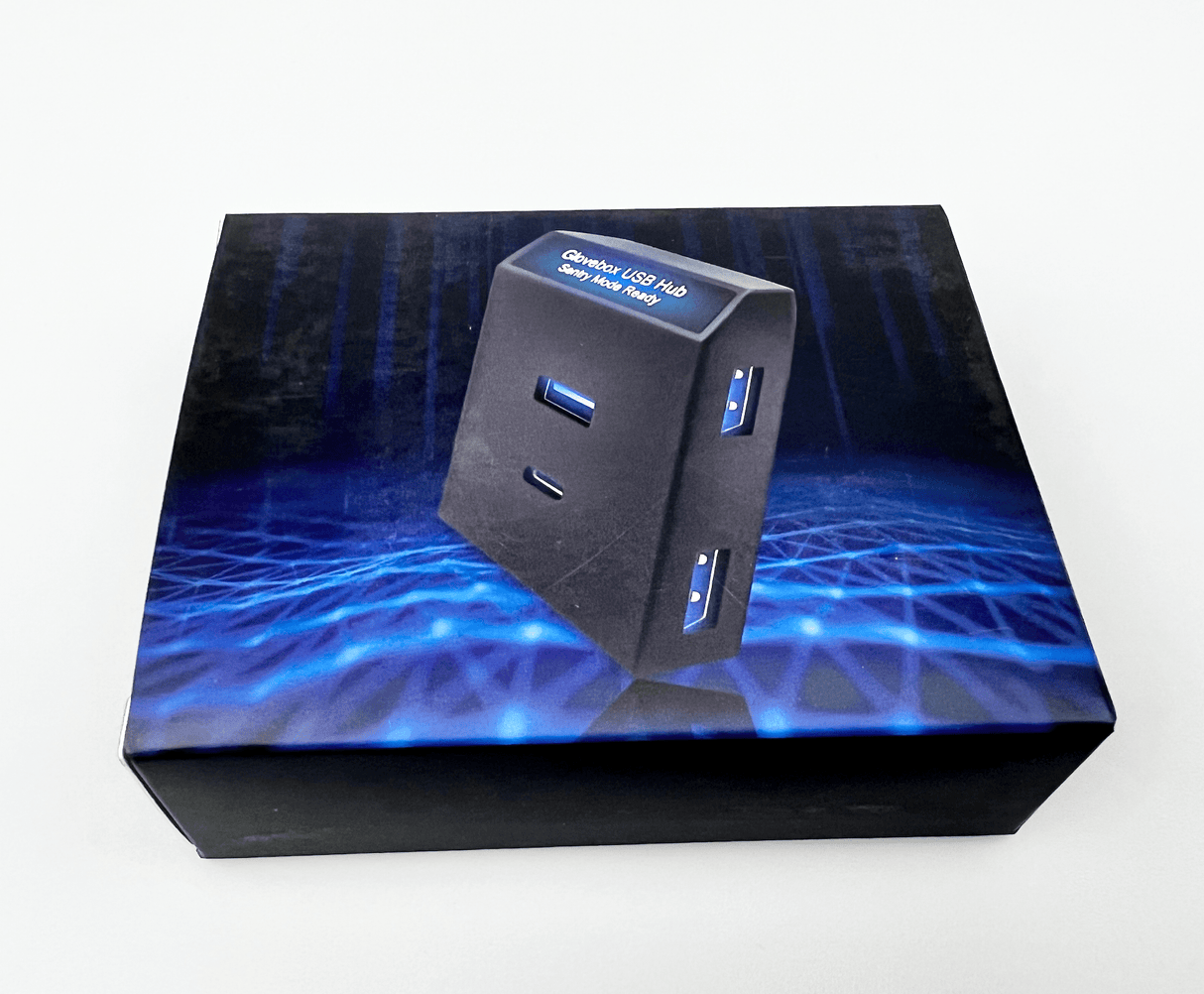 4 ports USB Hub til handskerum