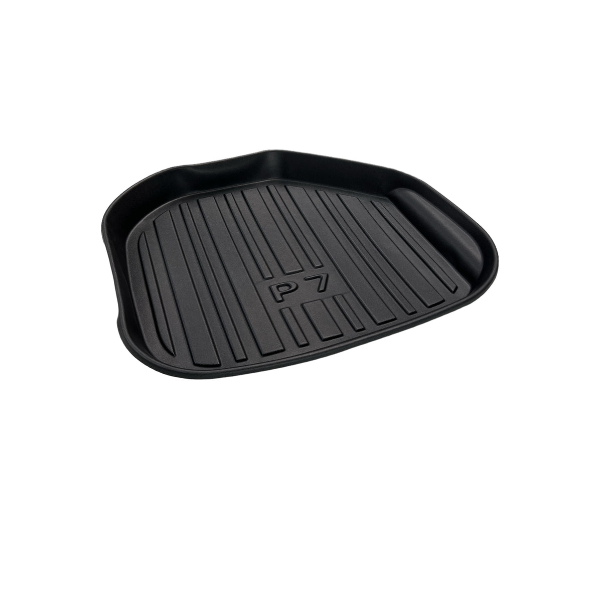 XPENG P7 all-weather frunk måtte af sort gummi