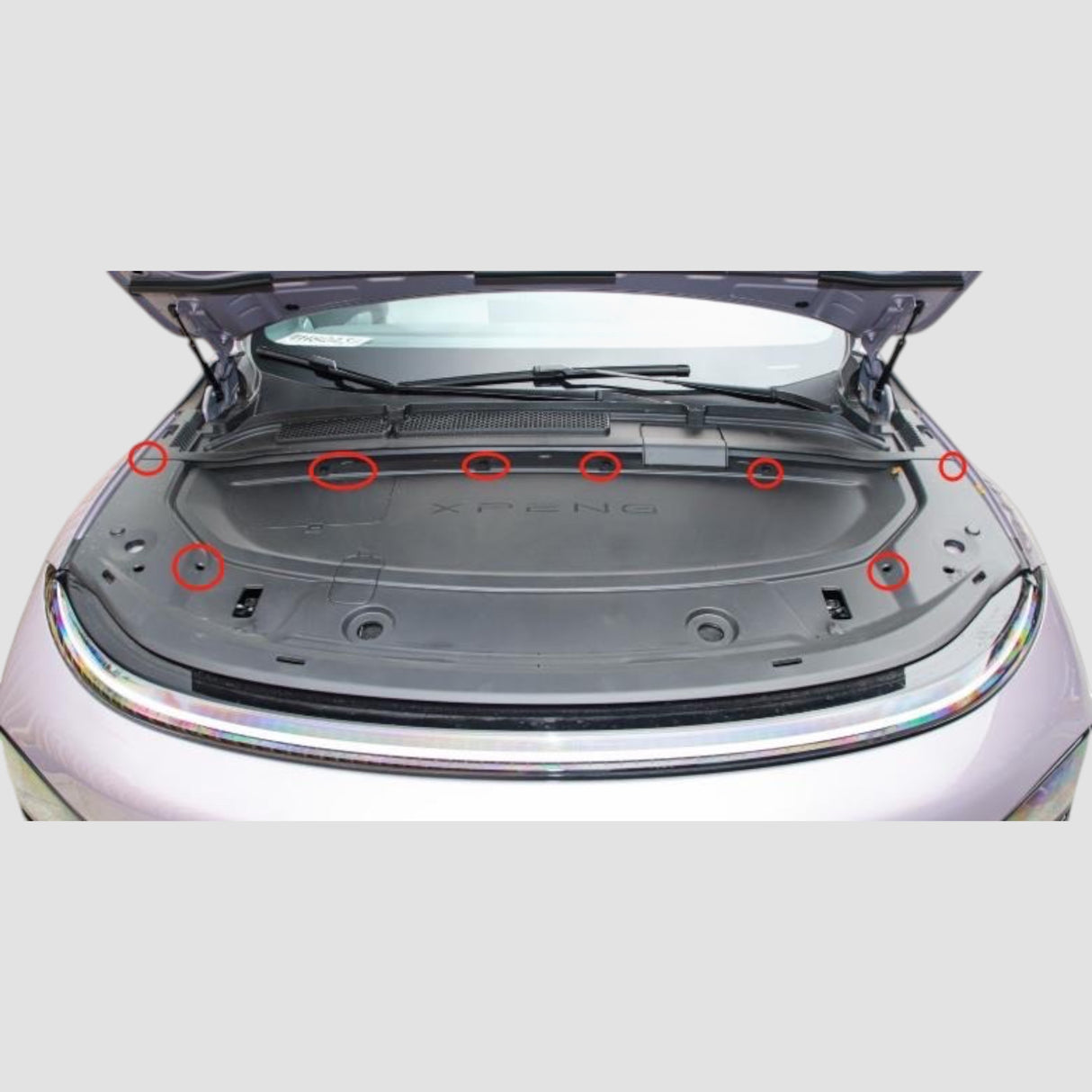 Frunk boks/bagageindsats til XPENG G6