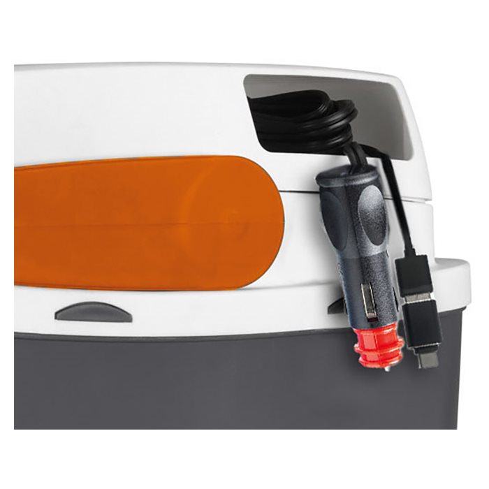 ZORN 21 liters termoelektrisk køleboks 12V og USB til powerbank tilslutning