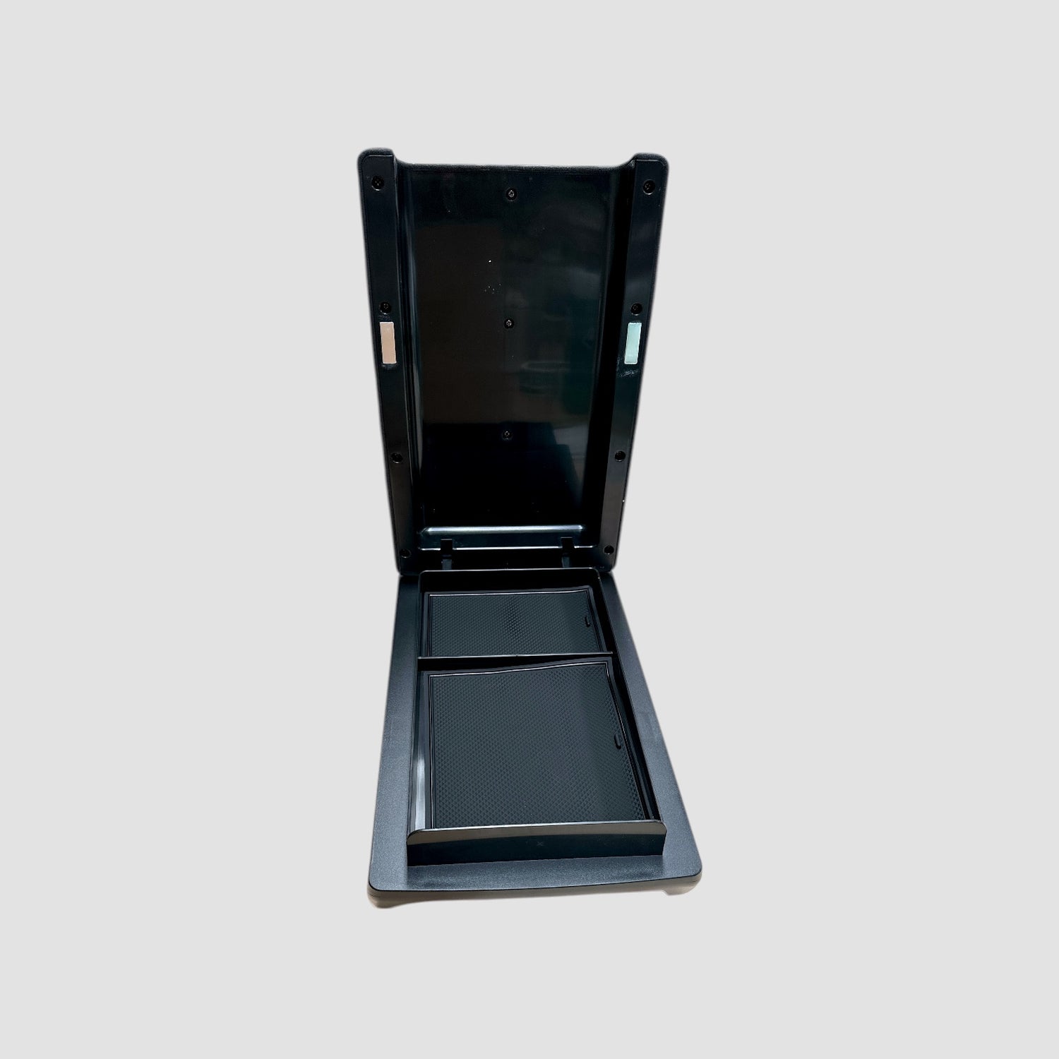 Alcantara armlæn med indbygget opbevaringsrum - Tesla Model 3/Y