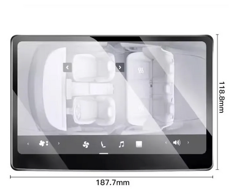 8" skærmbeskytter (bagsæde) til Tesla Model 3 & Y