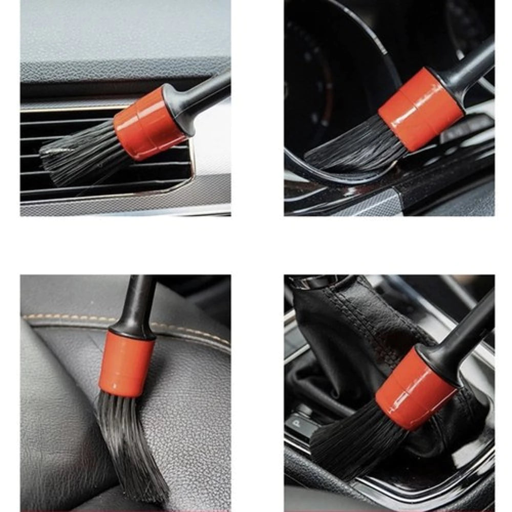 5 stk. børster og pensler + klud