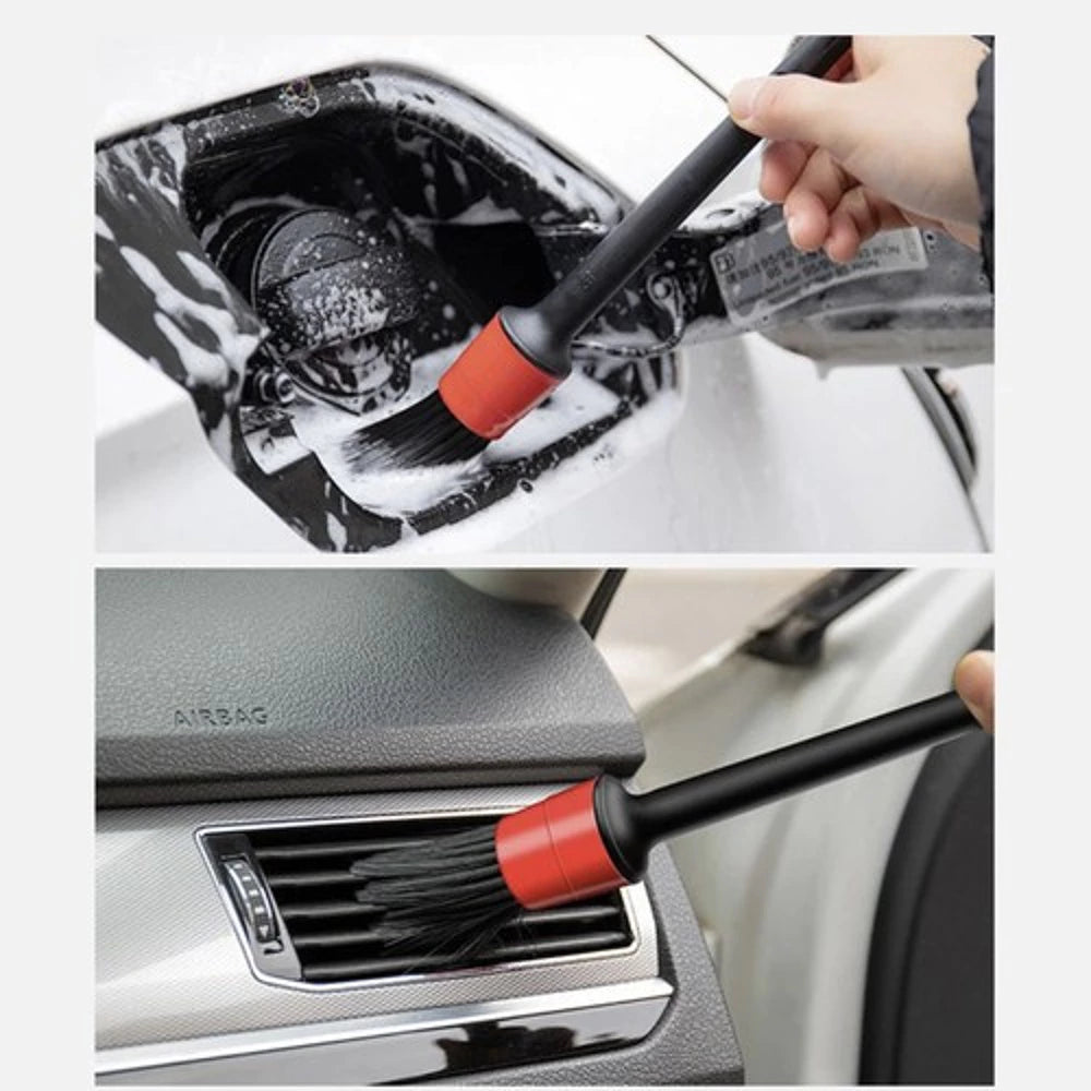 5 stk. børster og pensler + klud