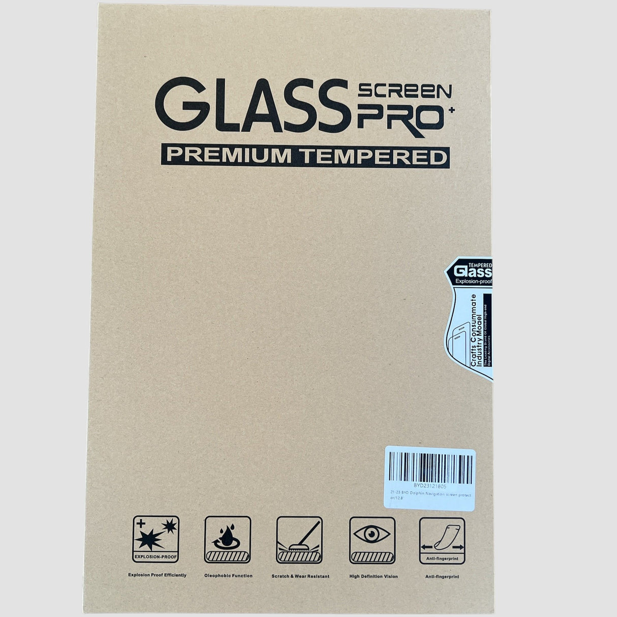 Skærmbeskytter til BYD Dolphin