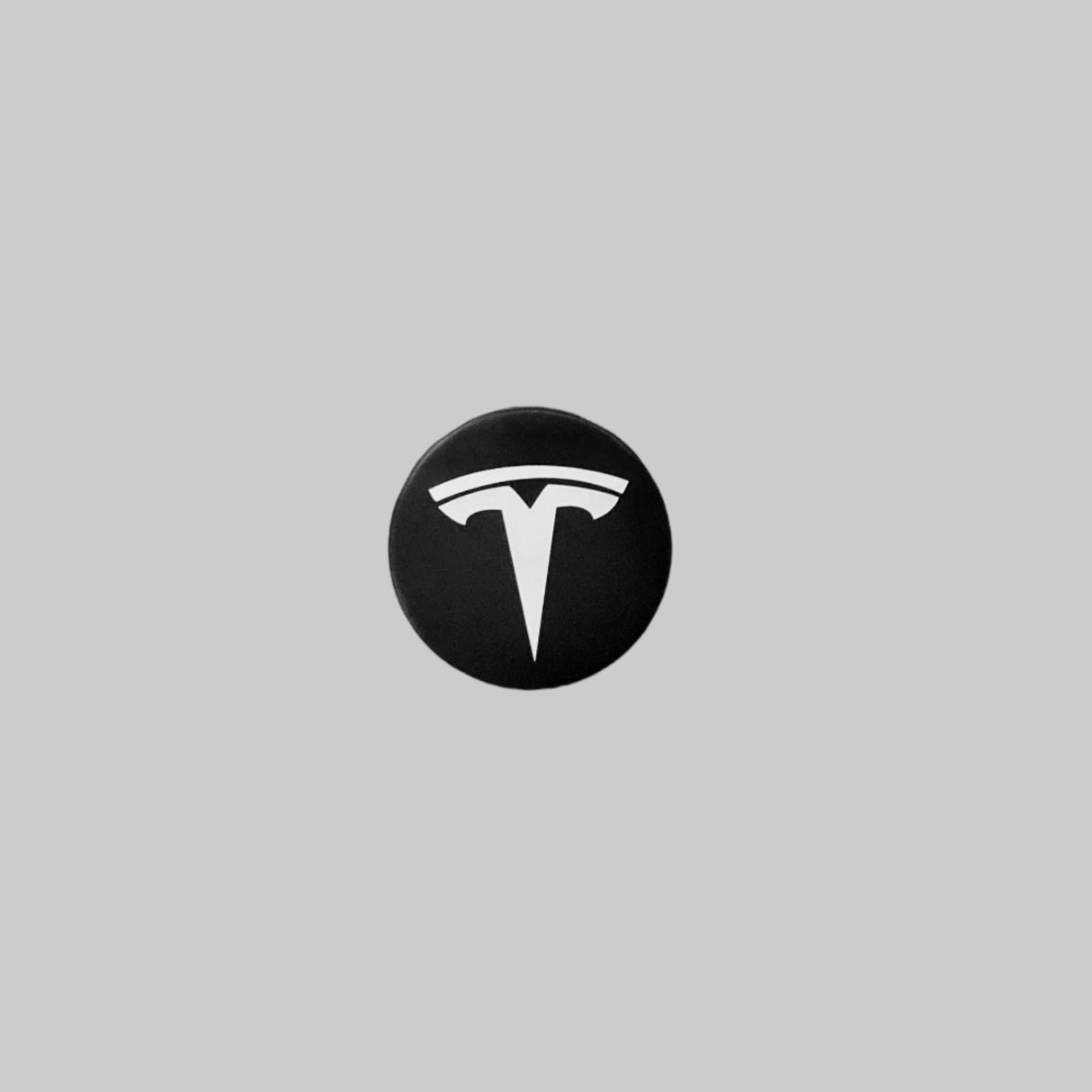 Centerkapsel med hvidt Tesla logo