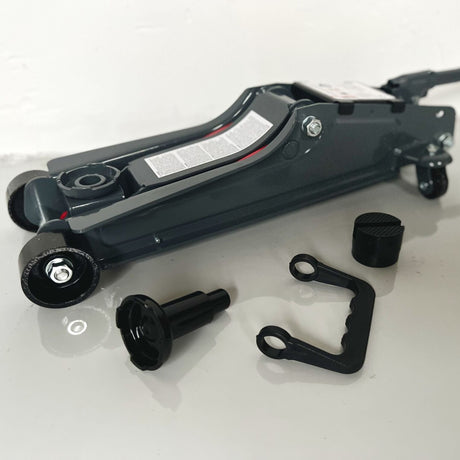 Lavprofil donkraft til Tesla Model Y for sikker løft og dækskifte.