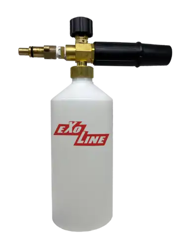 Skumlanse til bilvask. Nilfisk adapter følger med.