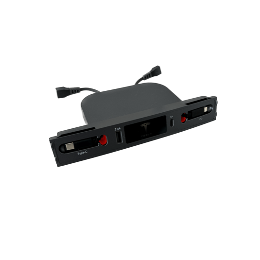 Mini USB hub til Tesla Model 3 og Model Y