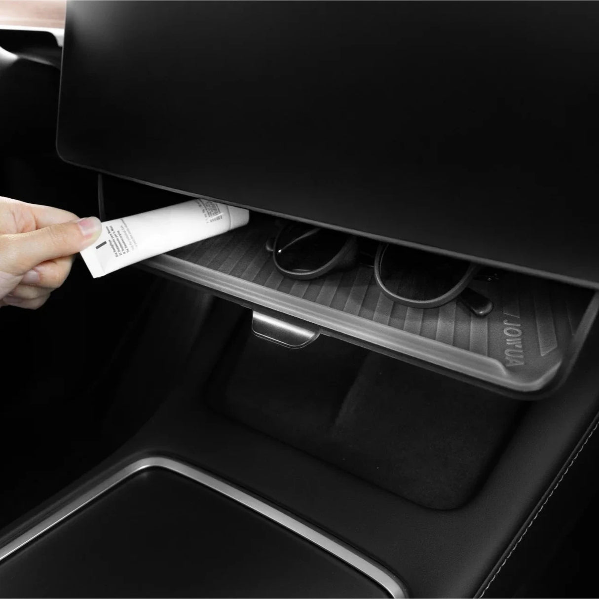 Jowua skjult opbevaring under skærm