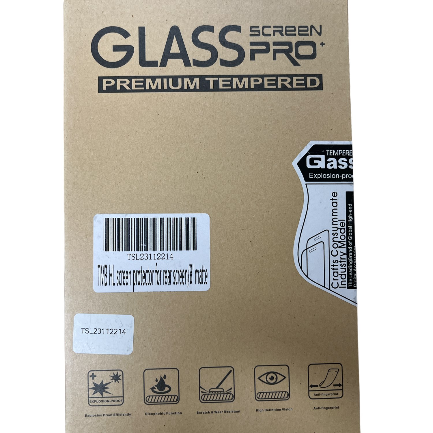 8" skærmbeskytter (bagsæde) til Tesla Model 3 & Y