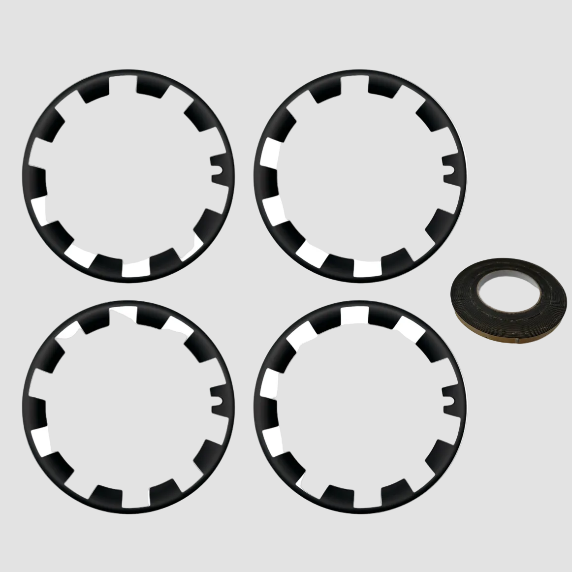 Kantbeskytter til 20" fælge – Tesla Model Y