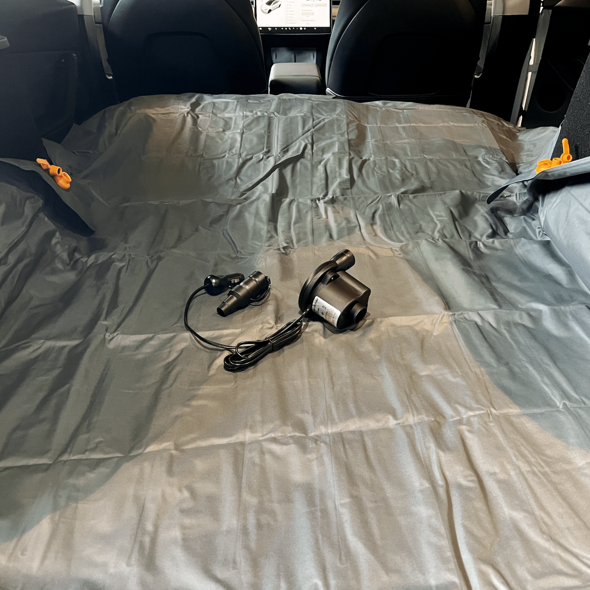 Luftmadras med 12v. pumpe