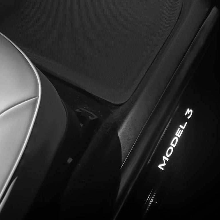 Indstigningslister med lys, passer til Tesla Model 3/Y