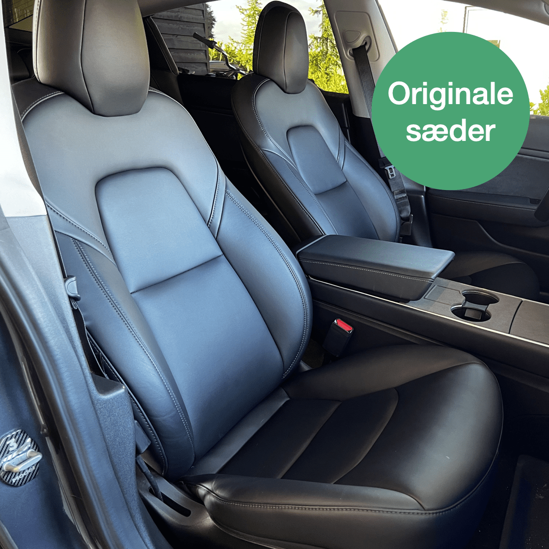 Komplet sæt sædeovertræk - Passer til Tesla Model 3