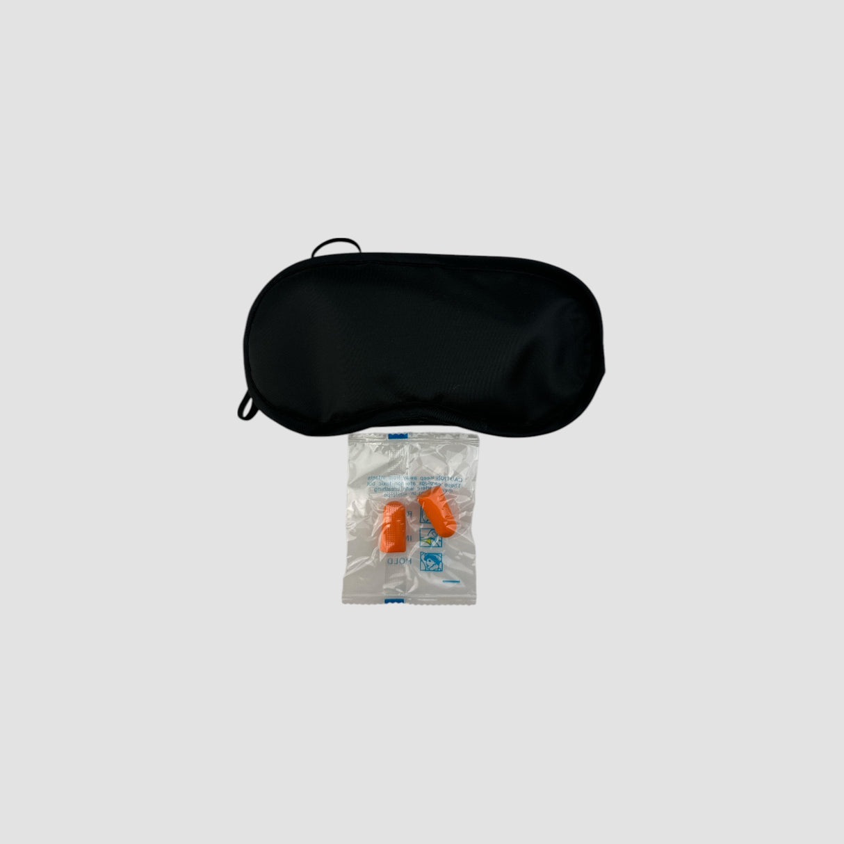 Sovemaske med ørepropper