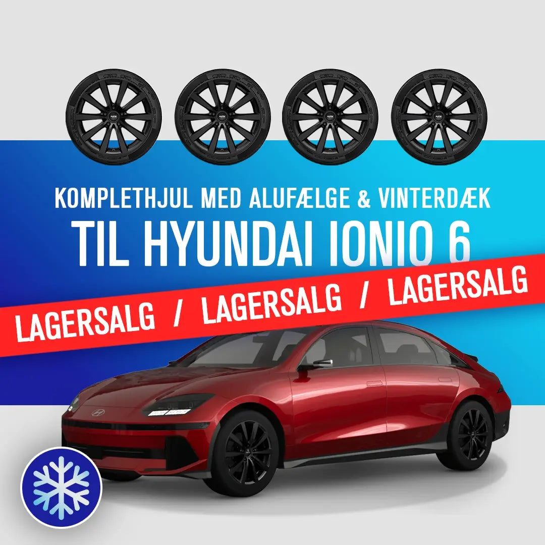 18" komplethjul med vinterdæk - Hyundai Ioniq 6