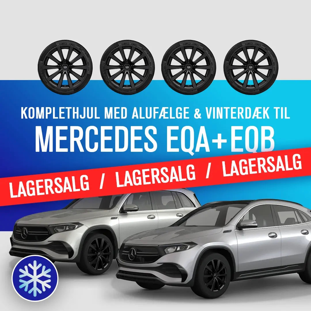 19" Komplethjul med vinterdæk - Mercedes EQA/EQB