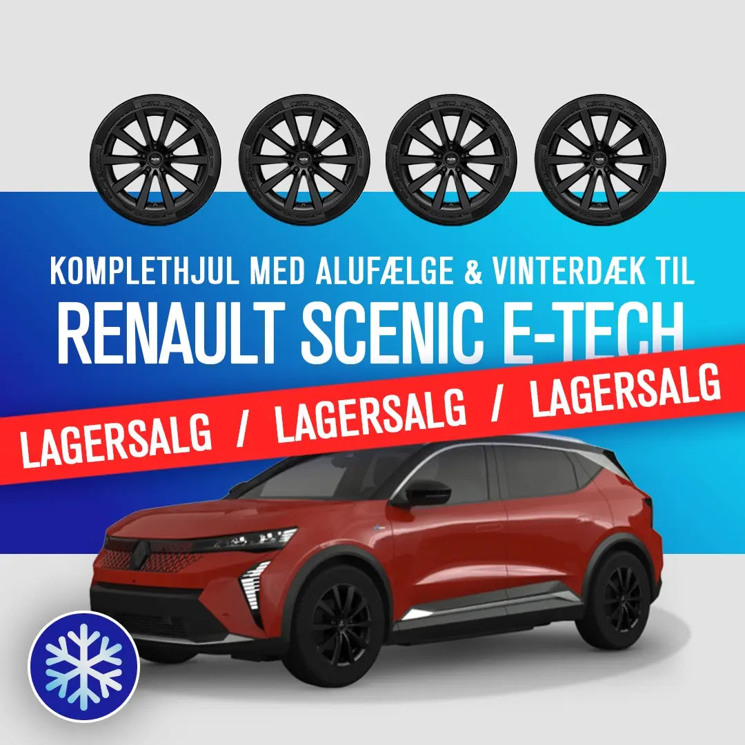 19" komplethjul med vinterdæk - Renault Scenic E-tech