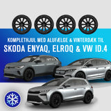 19" komplethjul med vinterdæk - Enyaq/Elroq/VW ID.4