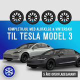 18" komplethjul med vinterdæk - Tesla Model 3