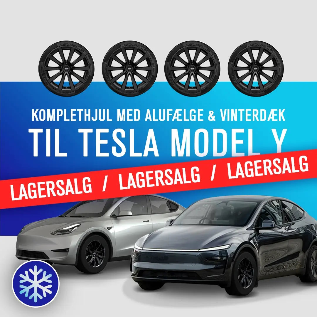 19" Komplethjul med vinterdæk - Tesla Model Y