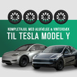 19" Komplethjul med vinterdæk - Tesla Model Y