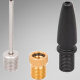 Tre dyser til Osram TYREinflate: nåledyse, ventildyse og kombineret adapter