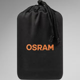 Sort opbevaringspose med OSRAM-logo til Osram TYREinflate 1600 mini-kompressor