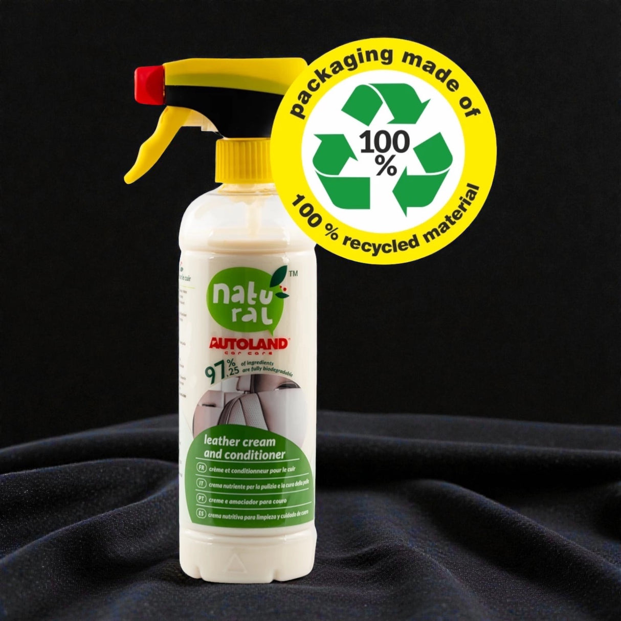 Autoland Leather Cream and Conditioner (Natural) - Biologisk nedbrydeligt