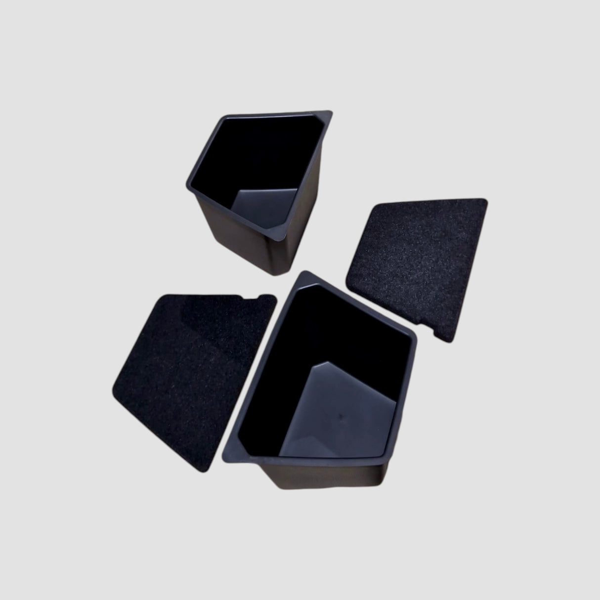 Opbevaringsbokse m. låg - Passer til BYD ATTO 3