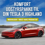 Tesla Model 3 Highland Komfort Udstyrspakke
