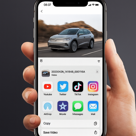 GCG MAX 4K Dashcam til Cupra Tavacan