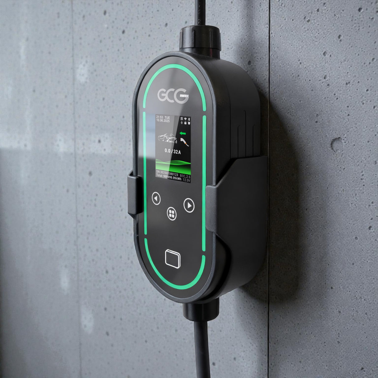 GCG MAX Mobil 11kW lader – inkl. gratis taske og holder