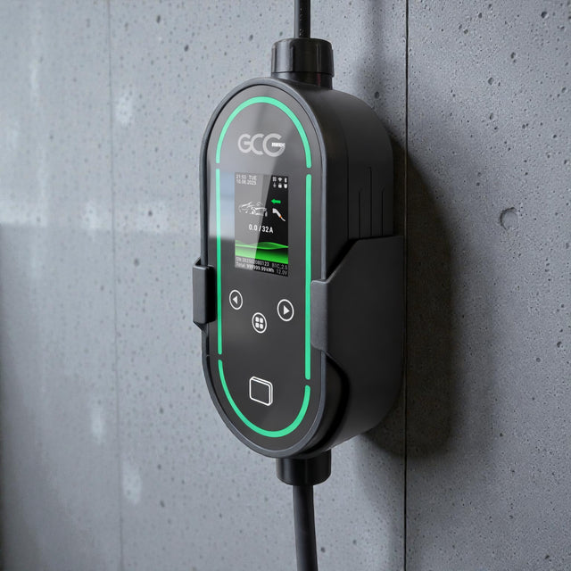 GCG MAX Mobil 11kW el. 22kW lader – inkl. gratis taske og holder