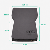 GCG MAX Luxus madras med memory foam