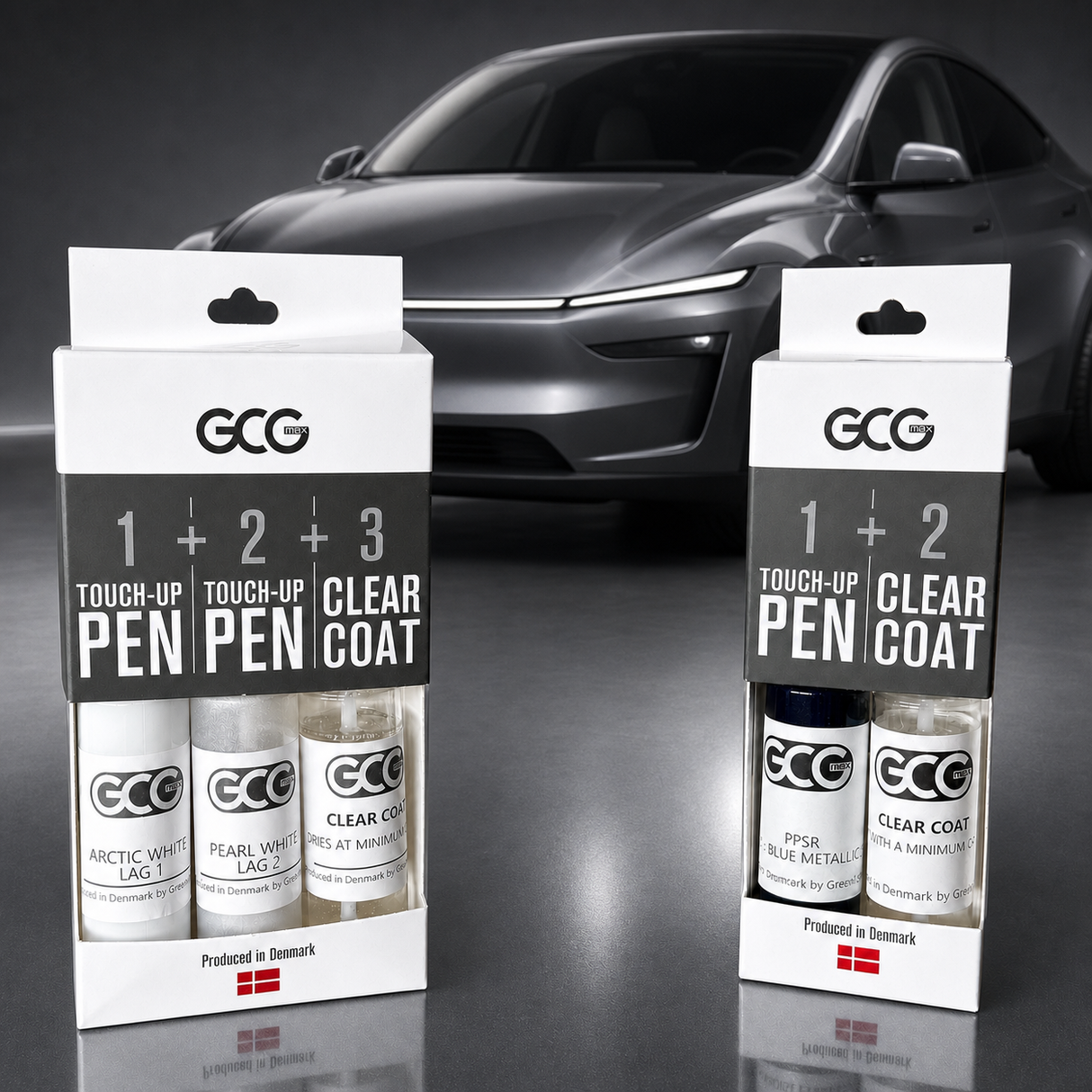 GCG MAX Lakstift + klarlak til Tesla