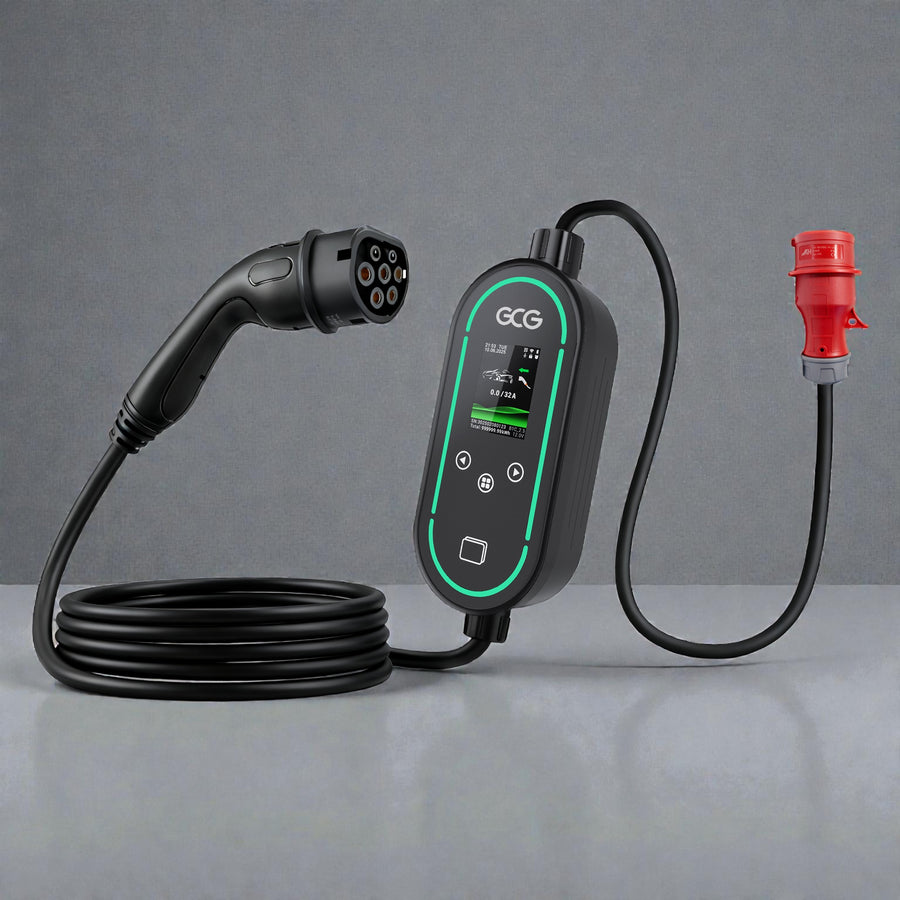 GCG MAX Mobil 11kW el. 22kW lader – inkl. gratis taske og holder