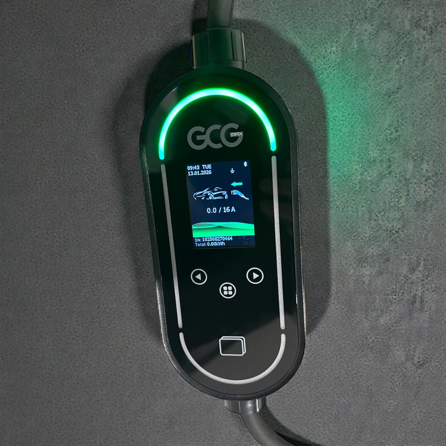 GCG MAX Mobil 11kW el. 22kW lader – inkl. gratis taske og holder