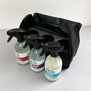 3 x GCG MAX bilpleje + opbevaringstaske