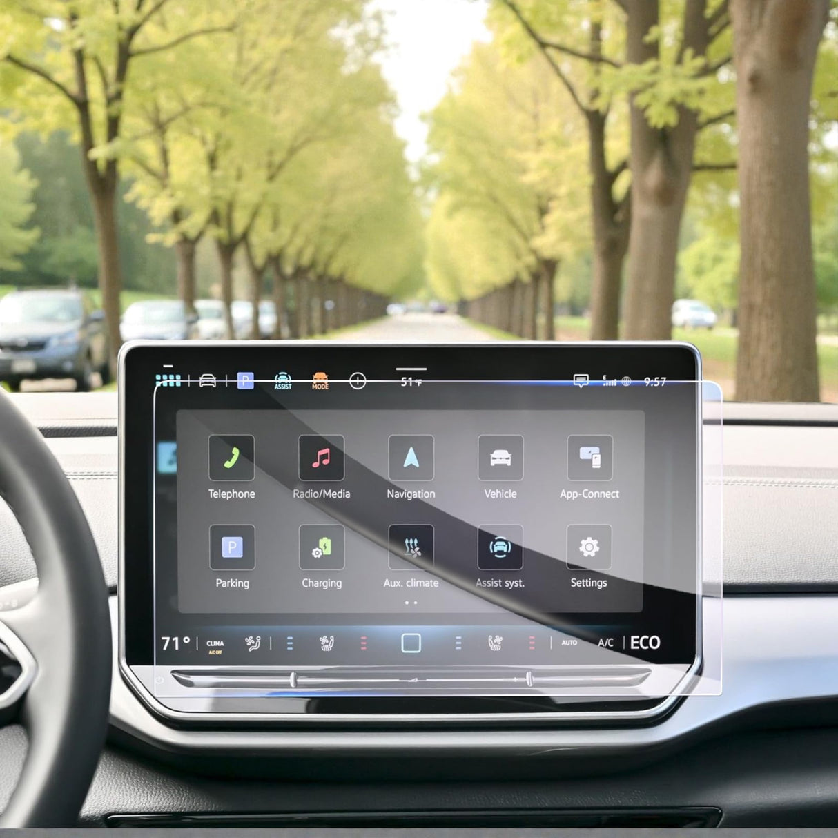 Skærmbeskytter - Passer til VW ID.3