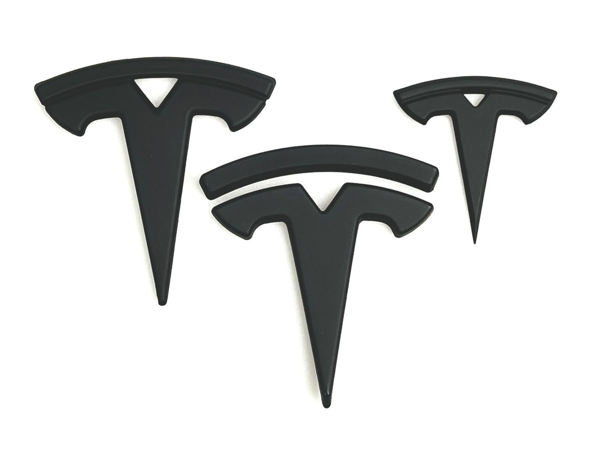 Emblem, mat sort til Tesla Model S