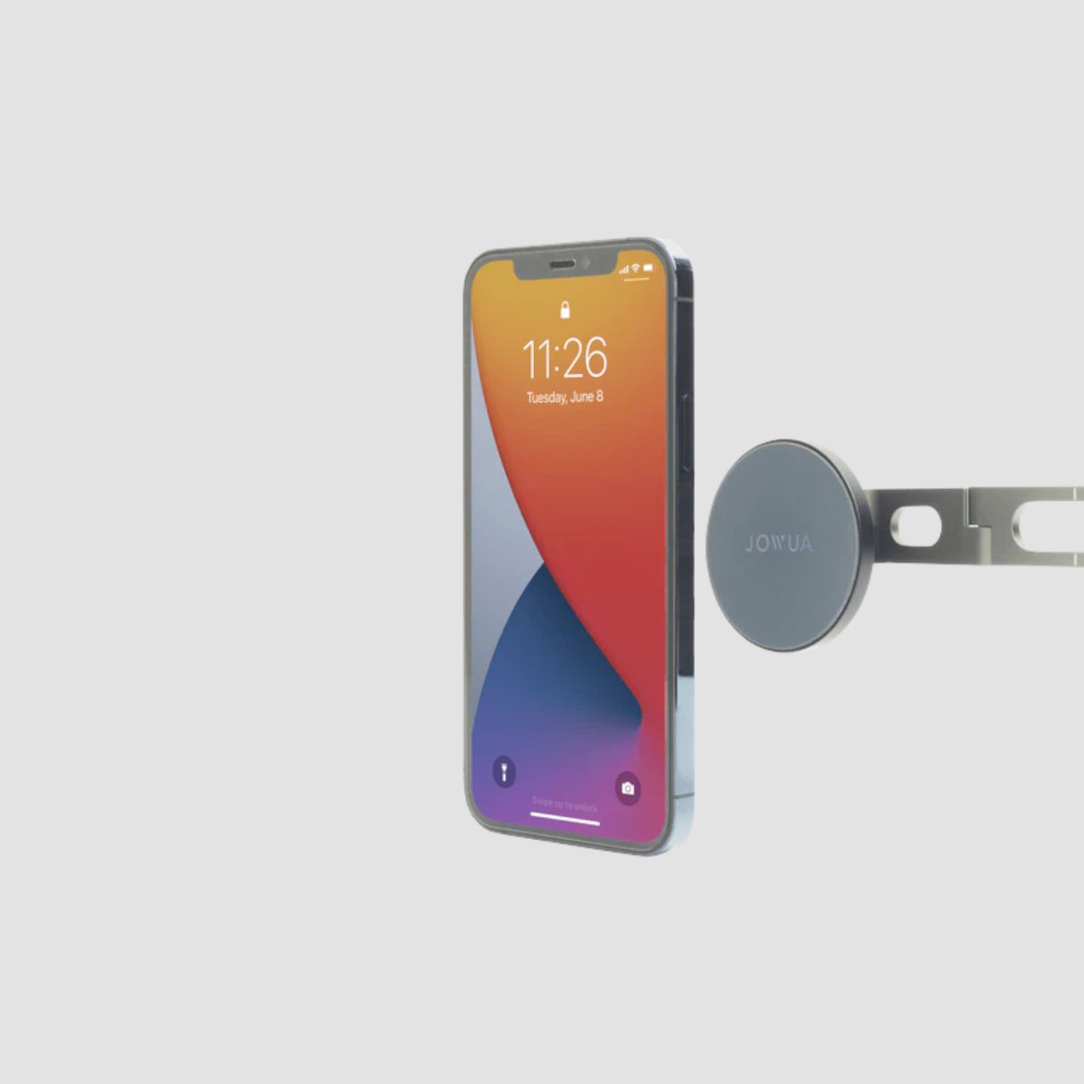 Jowua mobiltelefon-holder med opladning og aktiv køling