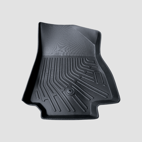 Nærbillede af måtte til passagersiden i Kia EV3