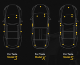 LED-lys, passer til Tesla