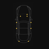 Outlet - LED Lampe - Passer til Tesla Model 3 (før facelift)